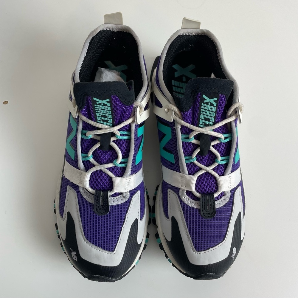New Balance X-Racer Women’s Size 8B Running Shoes XRCT Teal Magnetic Blue Purple - Picture 2 of 13